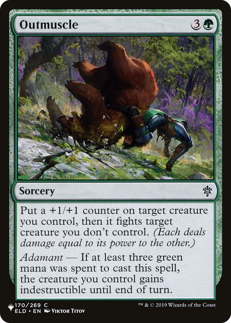 Outmuscle (LIST-170/269) - The List