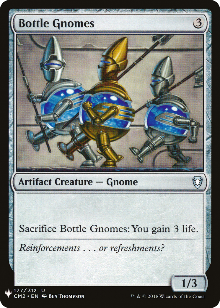 Bottle Gnomes (CM2) (LIST-177) - The List
