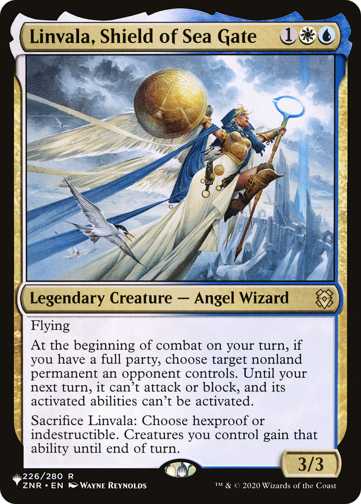 Linvala, Shield of Sea Gate (LIST-226/280) - The List