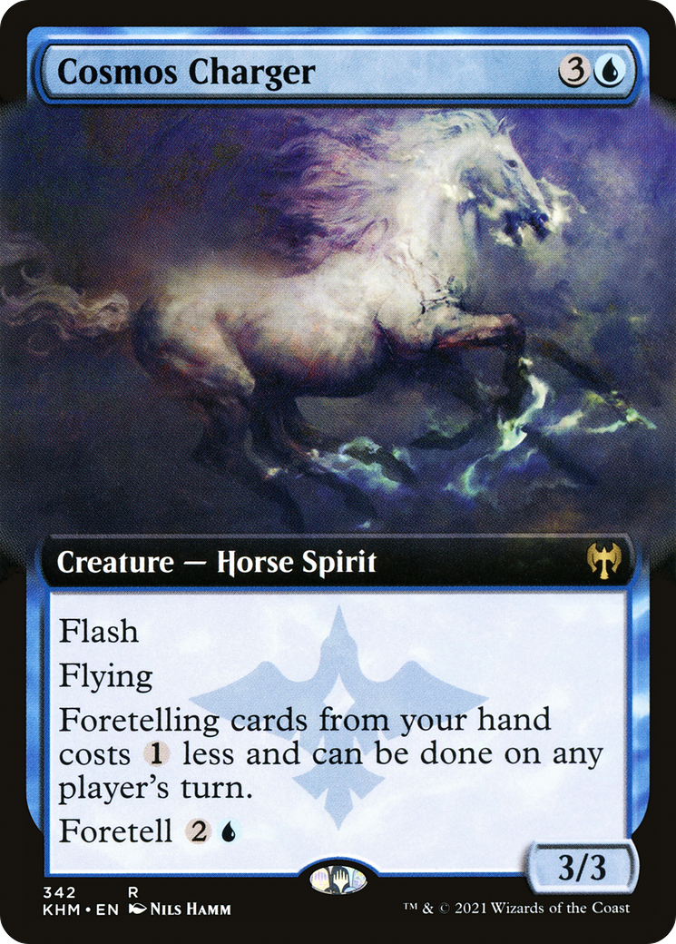 Cosmos Charger (Extended Art) (KHM-342) - Kaldheim: (Extended Art) Foil