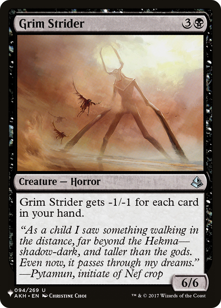 Grim Strider (LIST-094/269) - The List