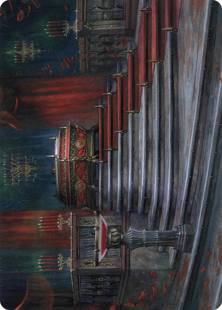 Edgar Markov's Coffin // Edgar Markov's Coffin (AVOW-060) - Crimson Vow Art Series (Borderless)