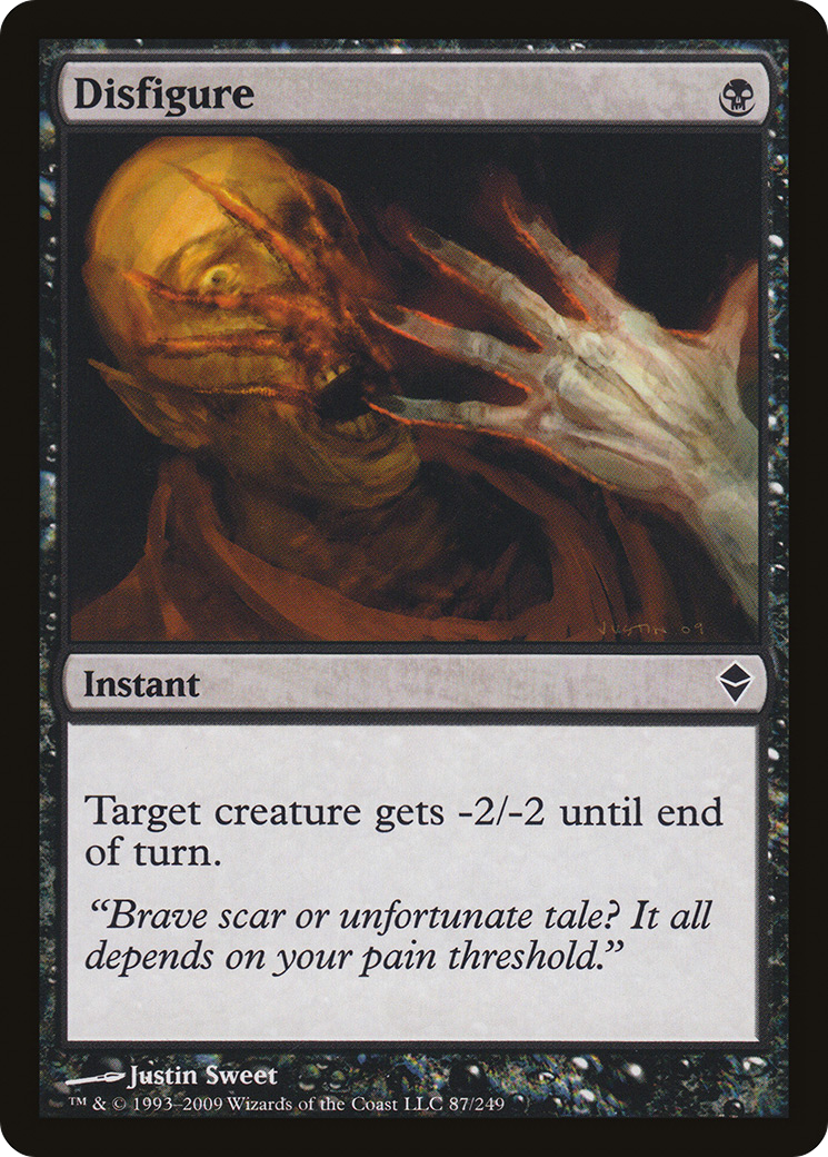 Disfigure (ZEN-087) - Zendikar