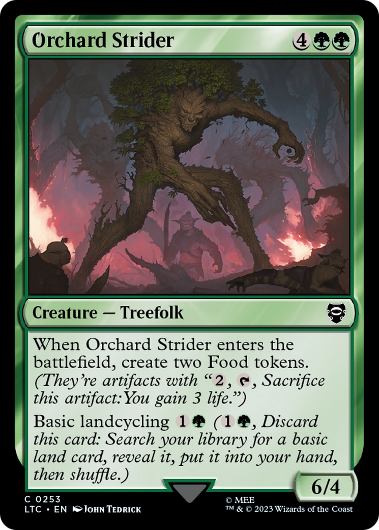 Orchard Strider (LTC-253) - Tales of Middle-earth Commander
