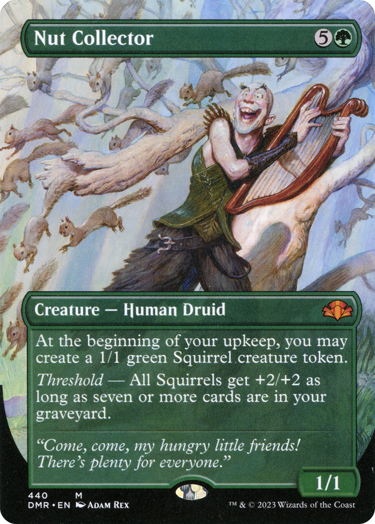 Nut Collector (Borderless) (DMR-440) - Dominaria Remastered