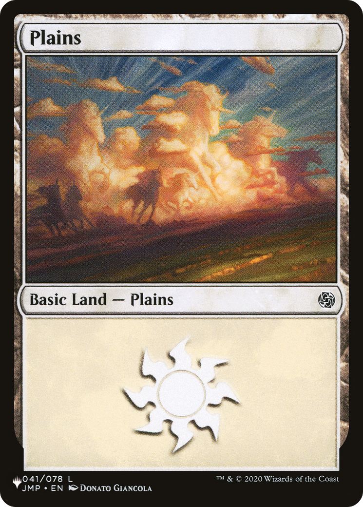 Plains (041) (JMP) (LIST-041/078) - The List