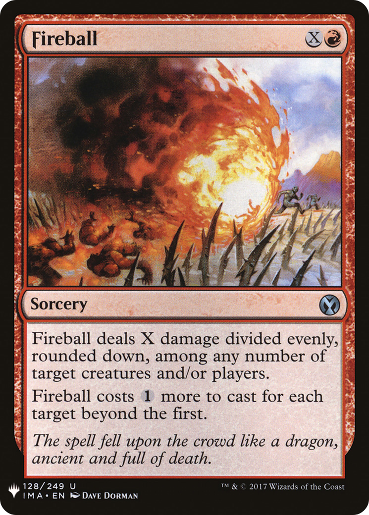 Fireball (IMA) (LIST-128) - The List