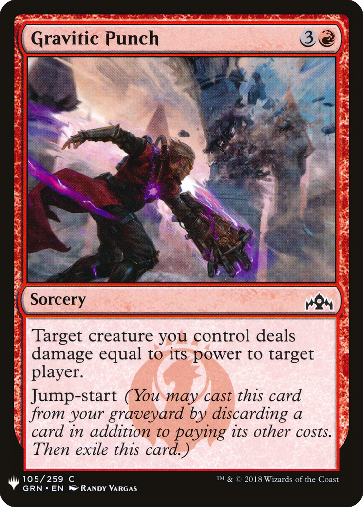 Gravitic Punch (LIST-105) - The List