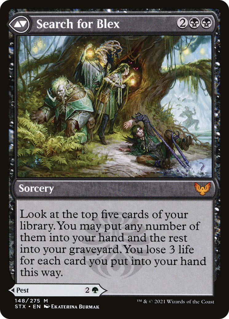 Blex, Vexing Pest (STX-148) - Strixhaven: School of Mages Foil
