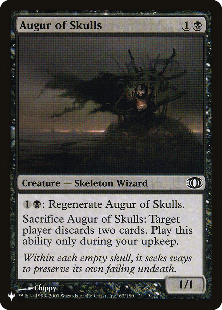Augur of Skulls (LIST-63/180) - The List