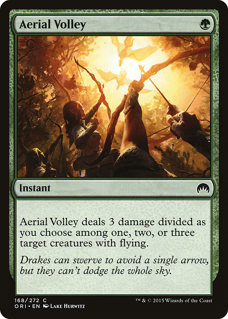 Aerial Volley (ORI-168) - Magic Origins