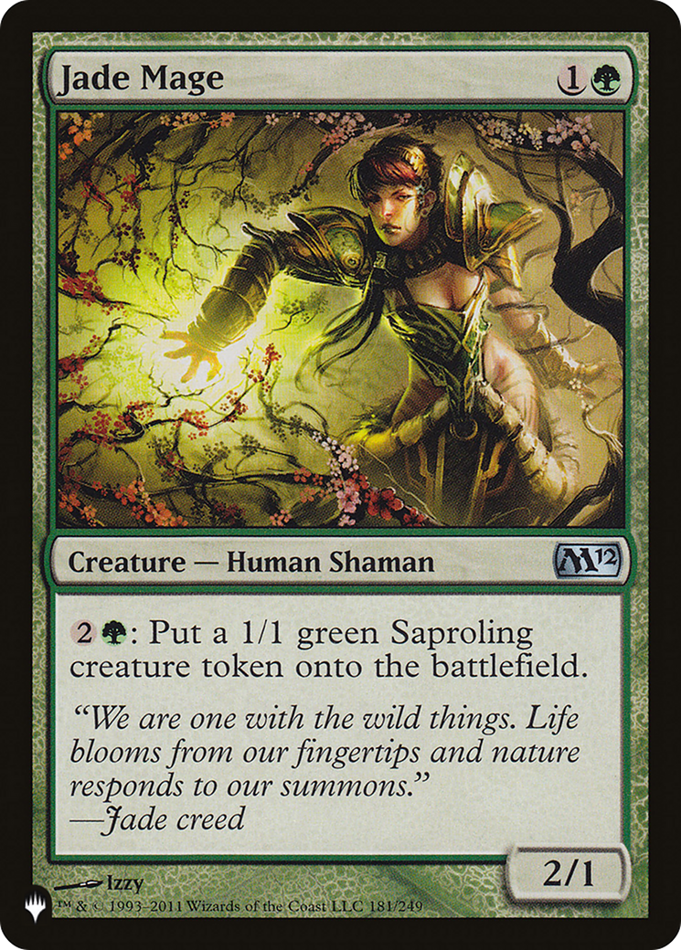 Jade Mage (LIST-181/249) - The List