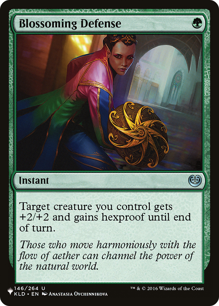 Blossoming Defense (LIST-146/264) - The List