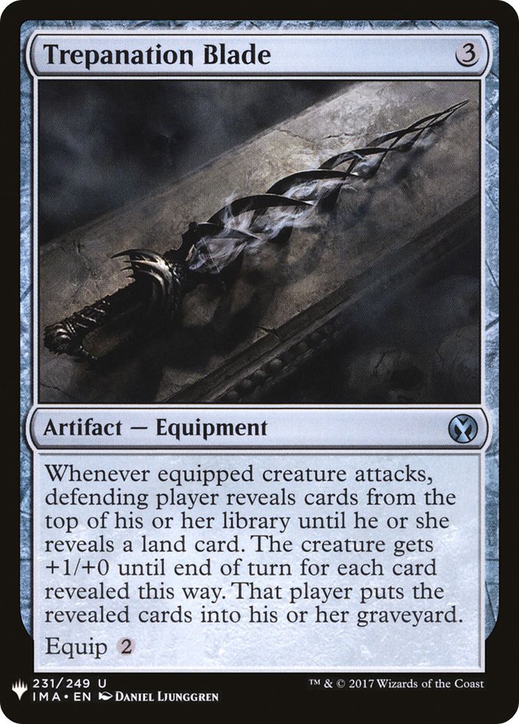 Trepanation Blade (LIST-231) - The List