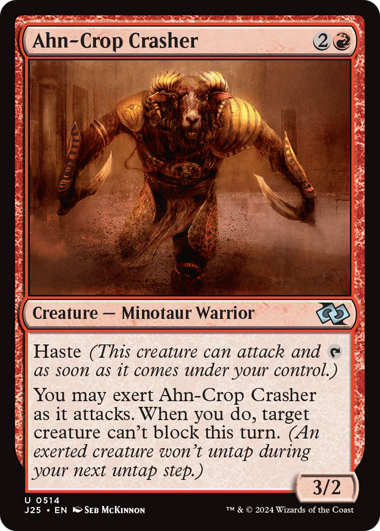 Ahn-Crop Crasher (J25-514) - Foundations Jumpstart