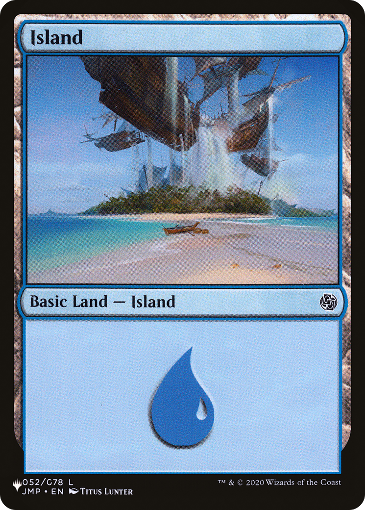 Island (052) (JMP) (LIST-052/078) - The List