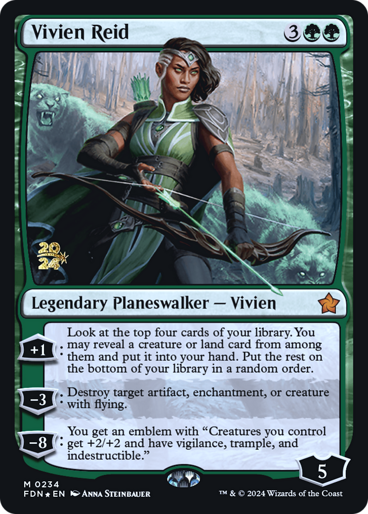 Vivien Reid (FDN) (PRE-234) - Foundations Promos Foil