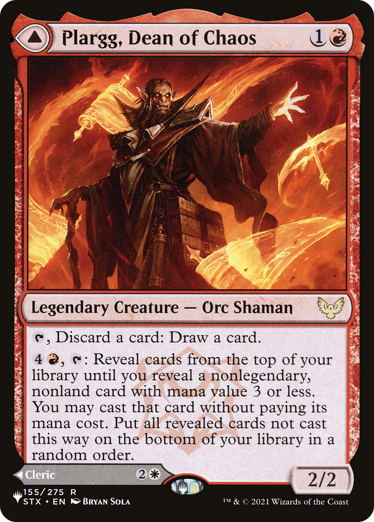 Plargg, Dean of Chaos (LIST-155) - The List
