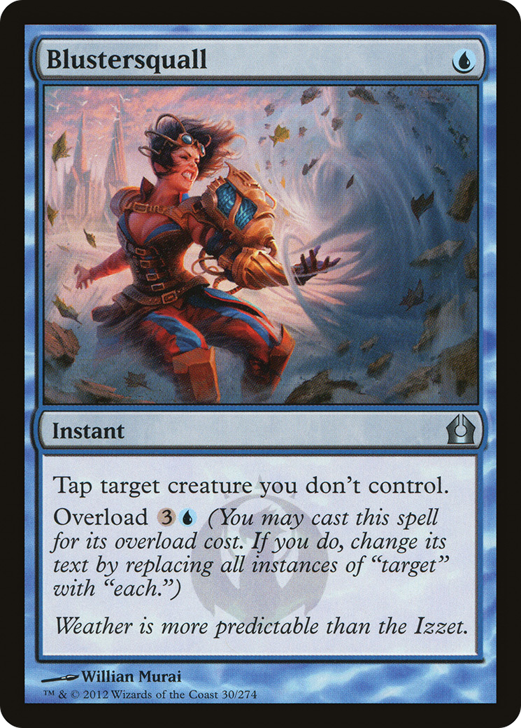 Blustersquall (RTR-030) - Return to Ravnica Foil
