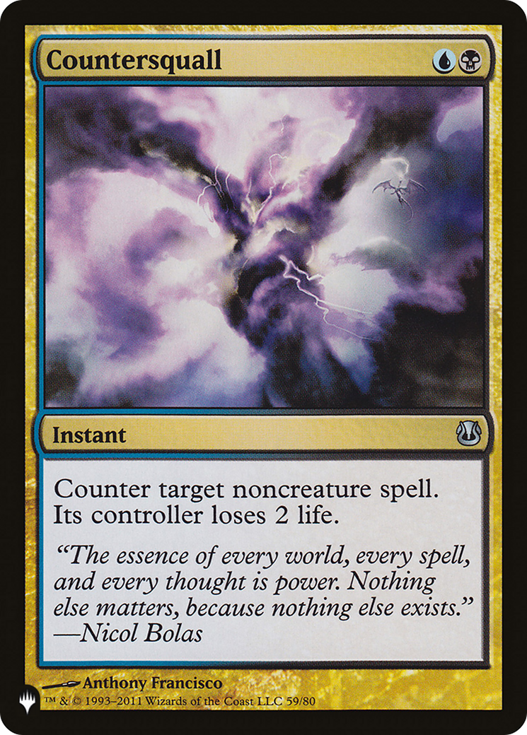 Countersquall (LIST-59/80) - The List