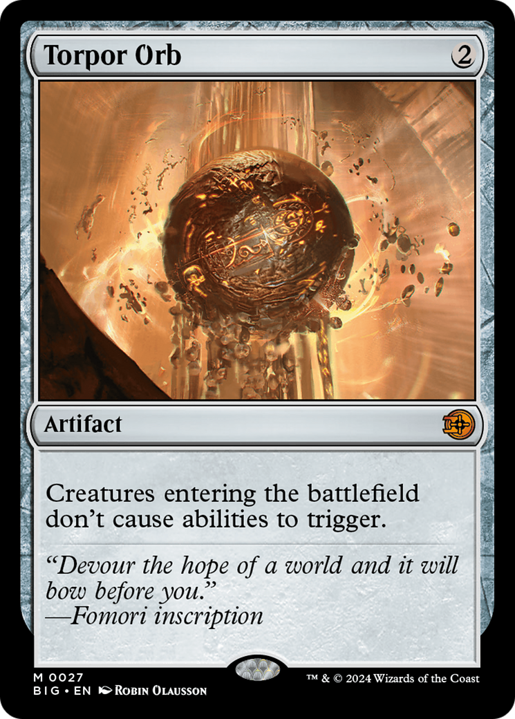 Torpor Orb (BIG-027) - The Big Score Foil