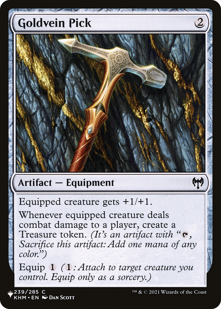 Goldvein Pick (LIST-239/285) - The List
