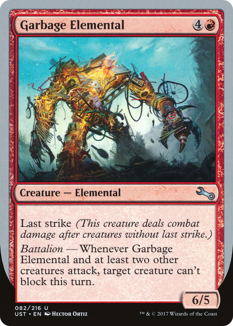 Garbage Elemental (F) (UST-082) - Unstable Foil