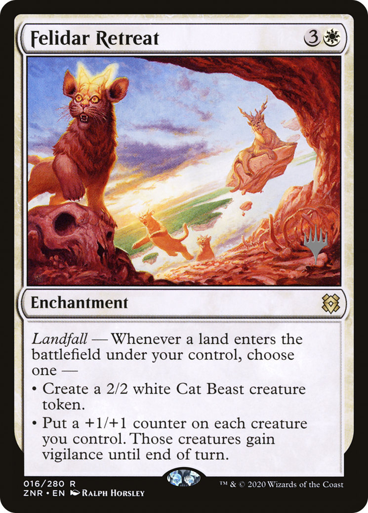 Felidar Retreat (PPZNR-16P) - Zendikar Rising Promos