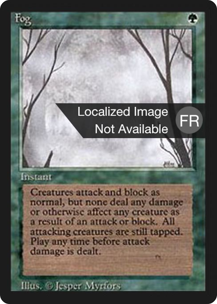Fog (FBB-) - Foreign Black Border