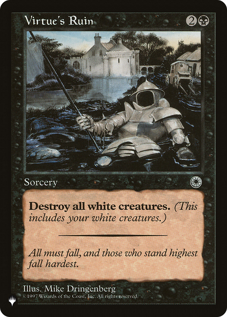 Virtue's Ruin (LIST-) - The List