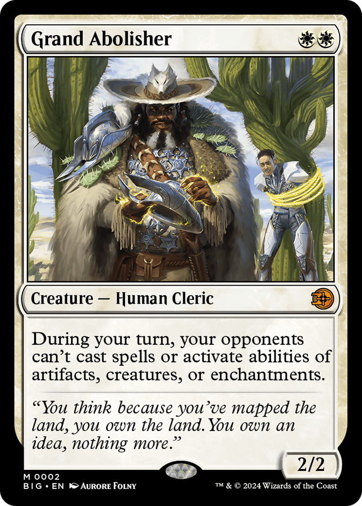 Grand Abolisher (BIG-002) - The Big Score Foil