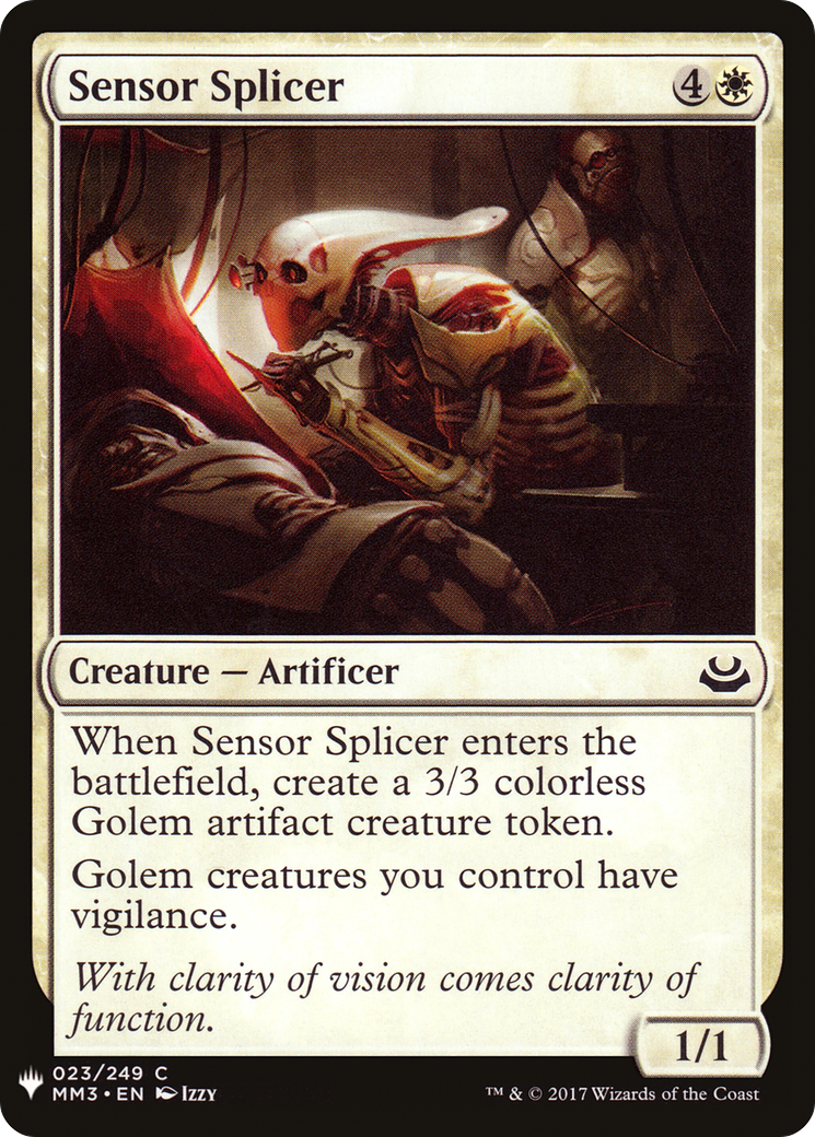 Sensor Splicer (LIST-023) - The List