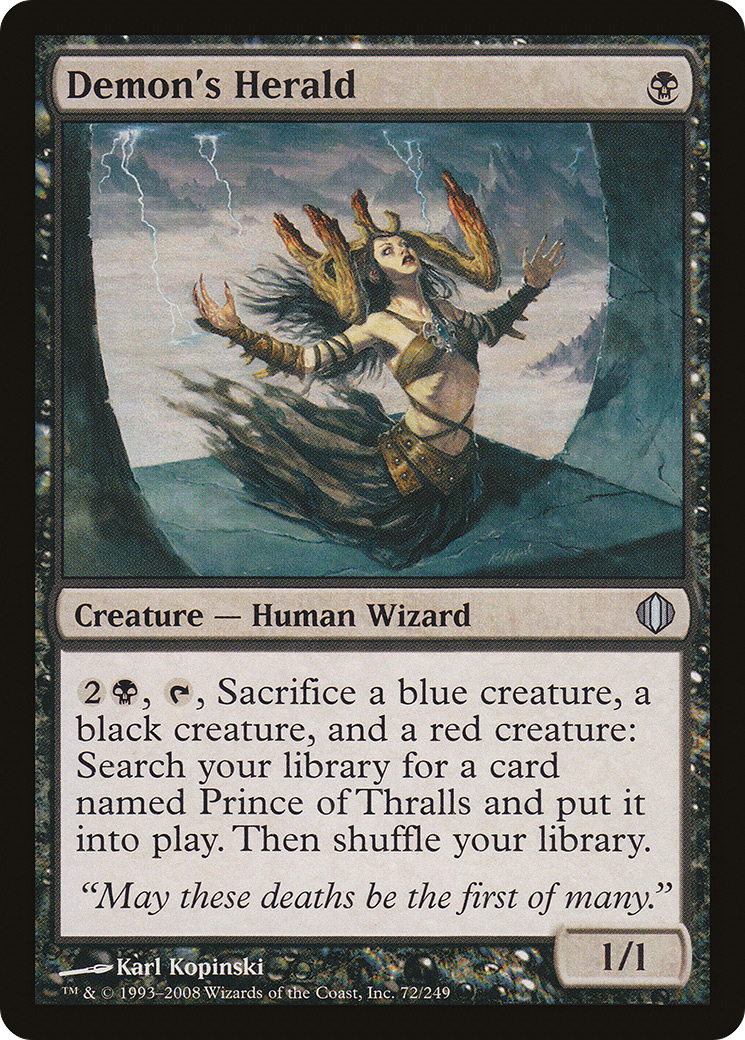 Demon's Herald (ALA-072) - Shards of Alara