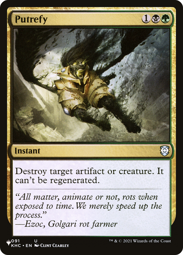 Putrefy (KHC) (LIST-091) - The List