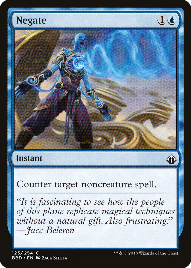 Negate (BBD-123) - Battlebond Foil