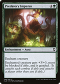 Predatory Impetus (CLB-249) - Commander Legends: Battle for Baldur's Gate Foil