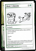 Bind // Liberate (No PW Symbol) (CMB1-) - Mystery Booster Playtest Cards 2021