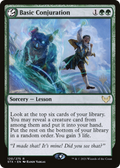Basic Conjuration (PPSTX-120P) - Strixhaven: School of Mages Promos: (lesson) Foil