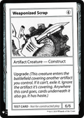 Weaponized Scrap (CMB1-) - Mystery Booster Playtest Cards 2019
