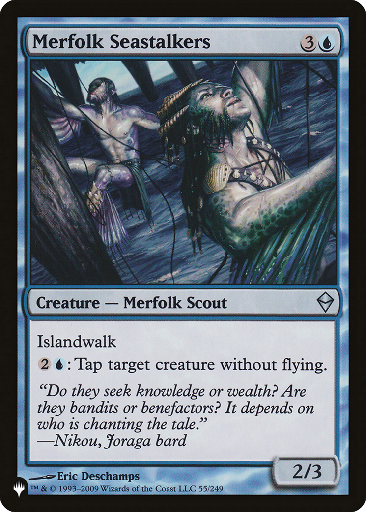 Merfolk Seastalkers (LIST-55/249) - The List