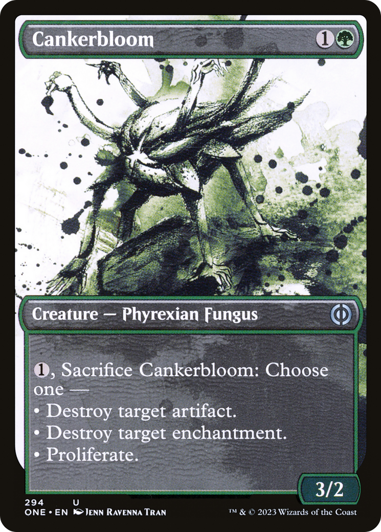 Cankerbloom (Showcase) (ONE-294) - Phyrexia: All Will Be One: (Showcase) Foil