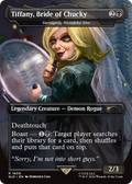 Tiffany, Bride of Chucky - Varragoth, Bloodsky Sire (SLD-1809) - Secret Lair Drop / Tiffany, Bride of Chucky (Borderless) Foil