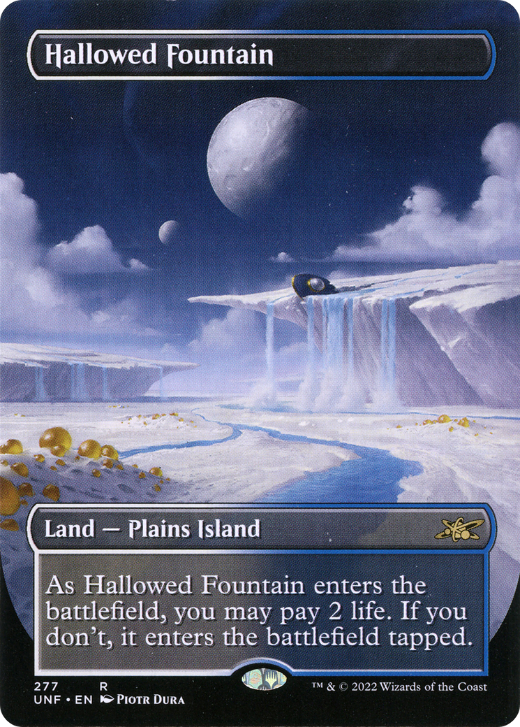 Hallowed Fountain (Borderless) (UNF-277) - Unfinity