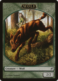 Wolf Token (LRW-010) - Lorwyn Tokens