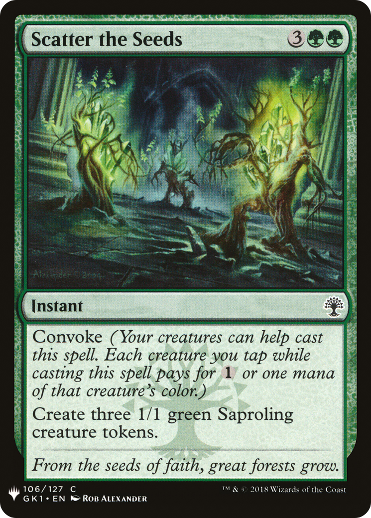 Scatter the Seeds (LIST-106) - The List