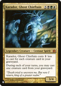 Karador, Ghost Chieftain (LIST-207/318) - The List
