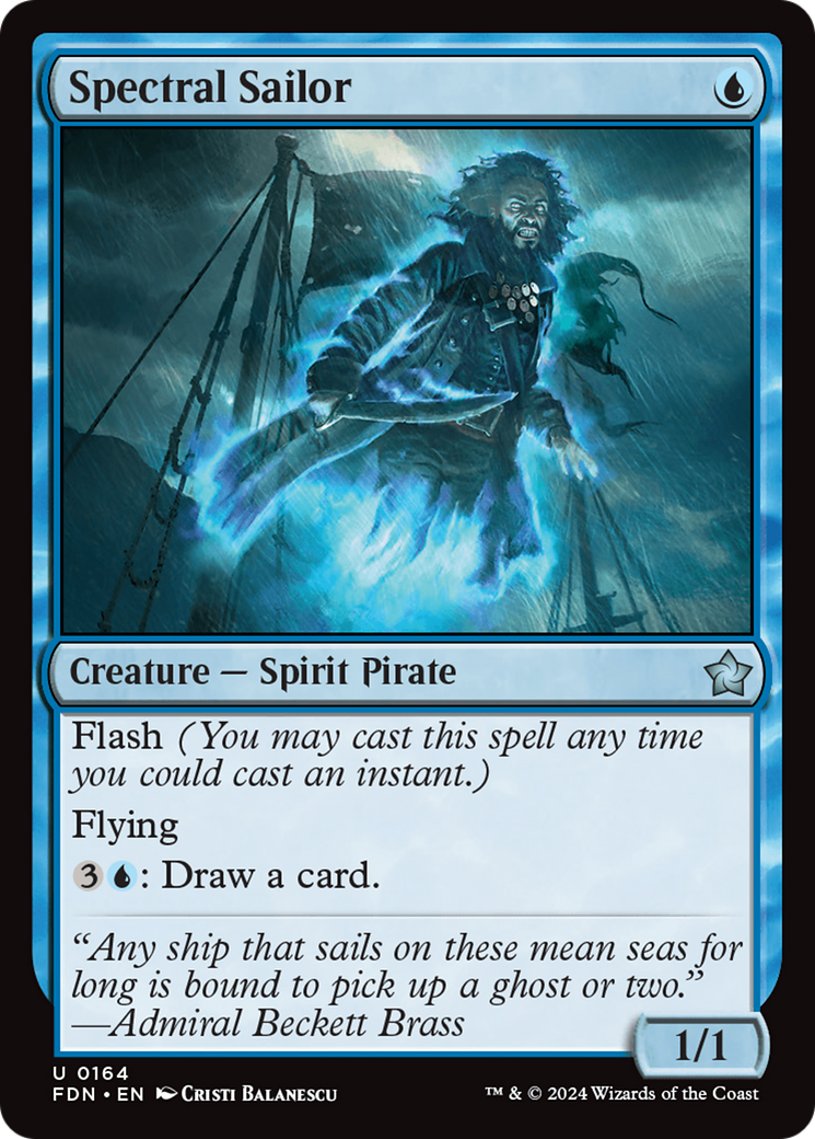 Spectral Sailor (0164) (FDN-164) - Foundations