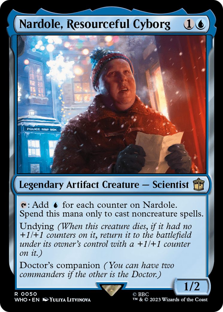 Nardole, Resourceful Cyborg (WHO-050) - Doctor Who