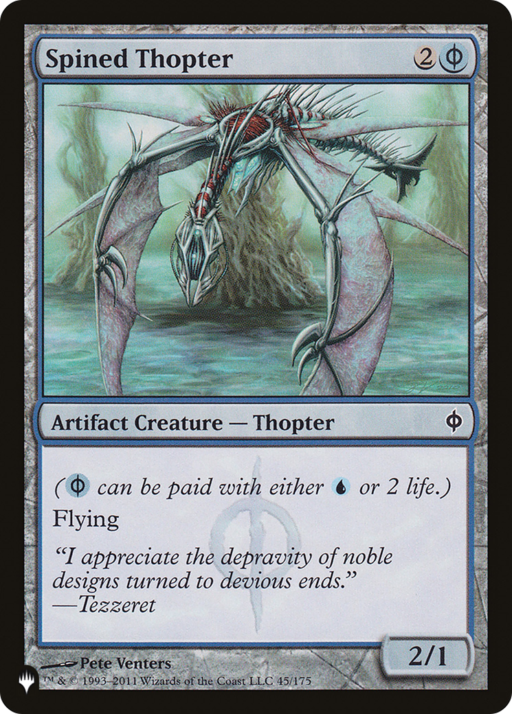 Spined Thopter (LIST-45/175) - The List