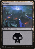 Swamp (258) (WAR-258) - War of the Spark Foil